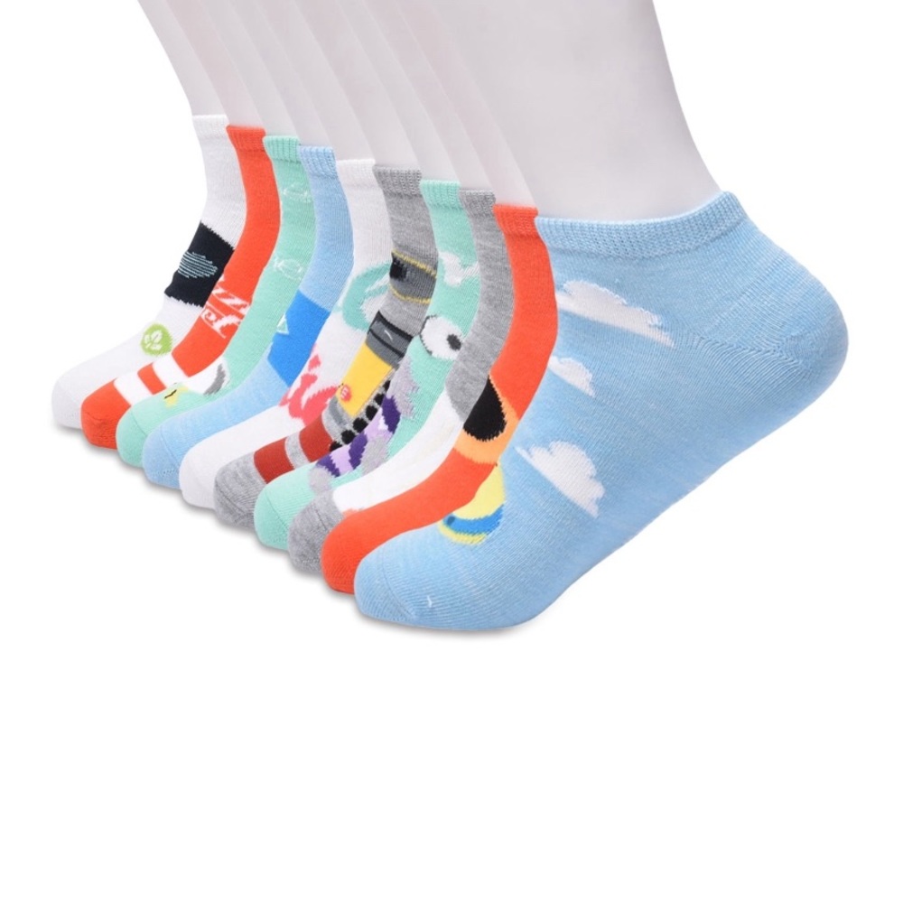NWT Pixar Women's Moments Low Cut Socks,
10-Pack (4-10 Shoe Size)